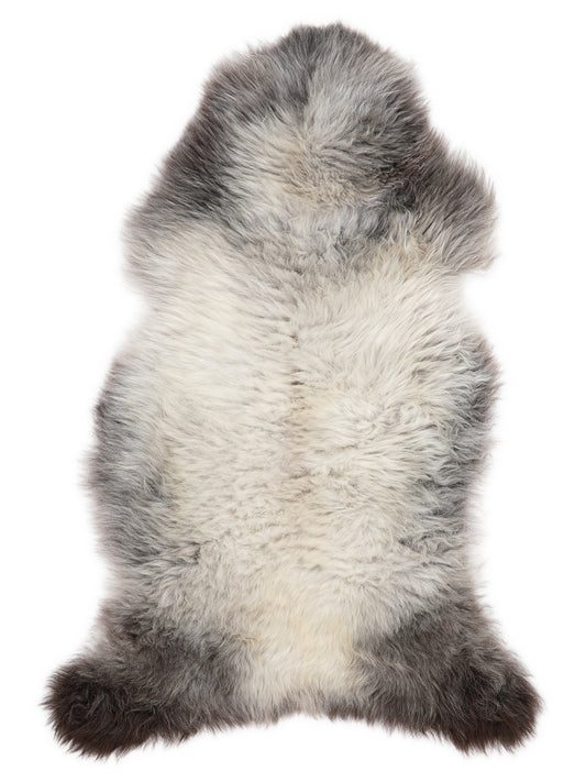 British Multicolour Sheepskin Rug L