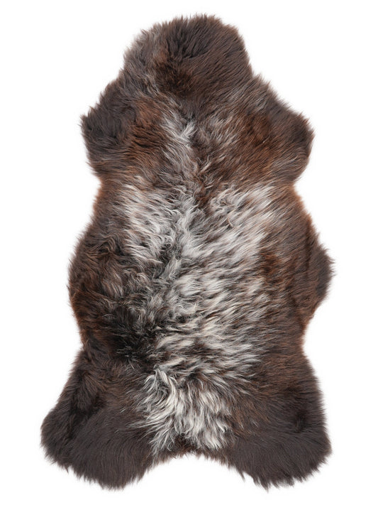 British Multicolour Sheepskin Rug L