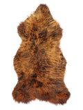 British Multicolour Sheepskin Rug XL