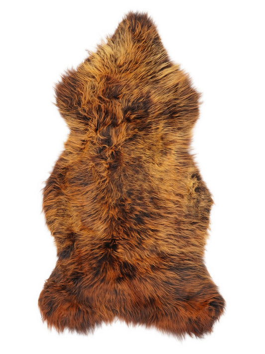 British Multicolour Sheepskin Rug XL