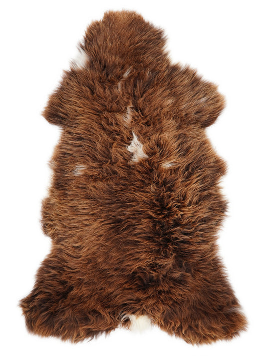 British Multicolour Sheepskin Rug XL