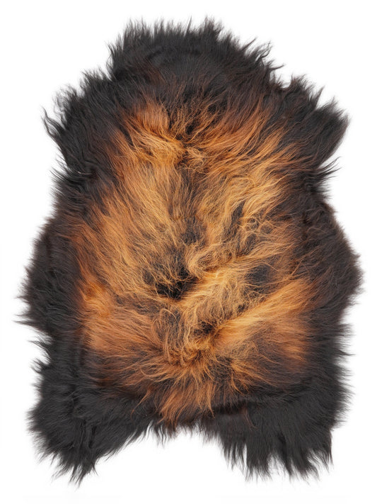 Icelandic Multicolour Sheepskin Rug L