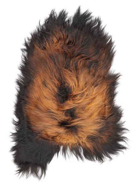 Icelandic Multicolour Sheepskin Rug L