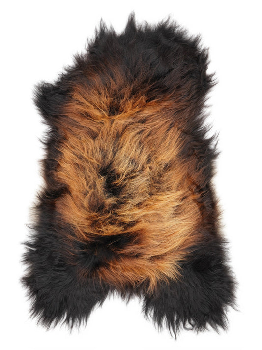 Icelandic Multicolour Sheepskin Rug XL
