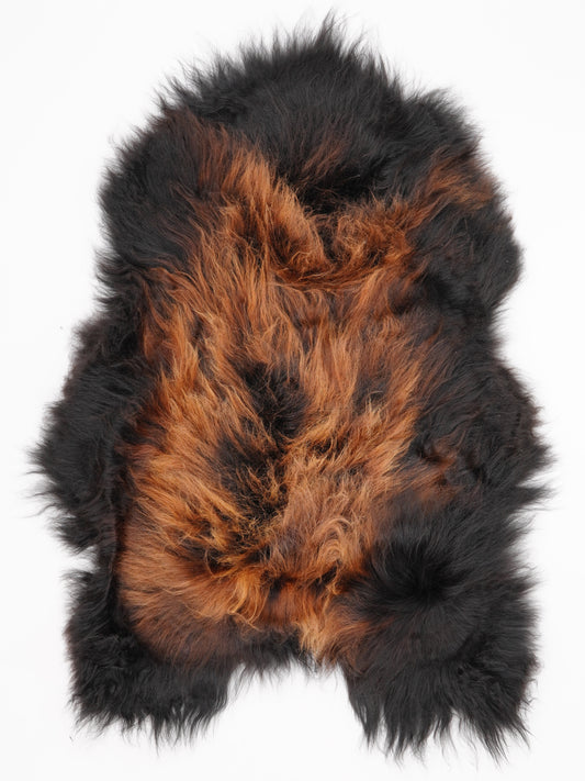 Icelandic Multicolour Sheepskin Rug L