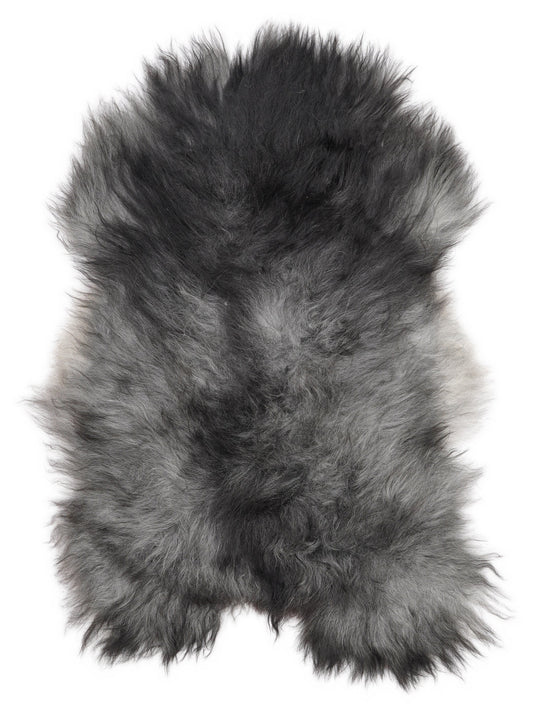 Icelandic Grey Sheepskin Rug L