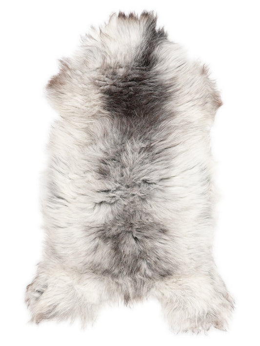 British Multicolour Sheepskin Rug L