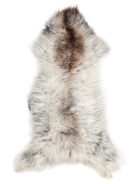 British Multicolour Sheepskin Rug XL