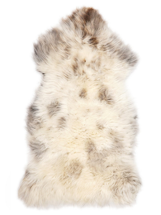 British Multicolour Sheepskin Rug L