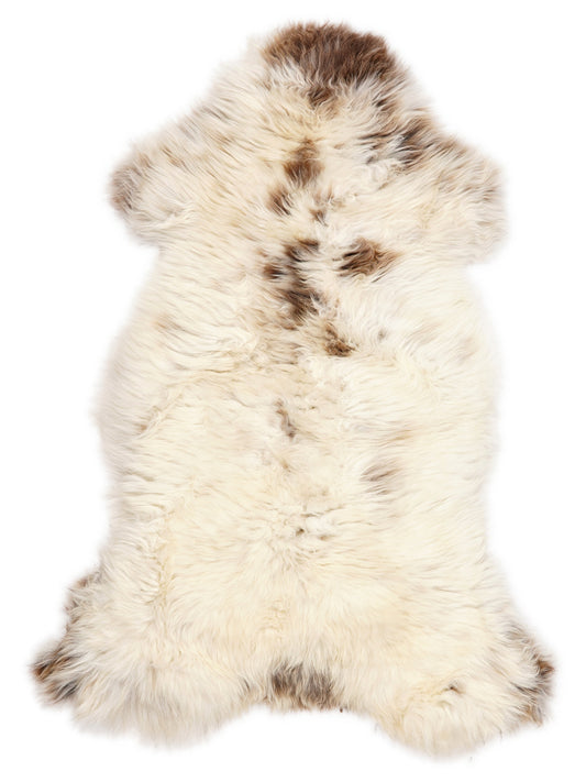 British Multicolour Sheepskin Rug L