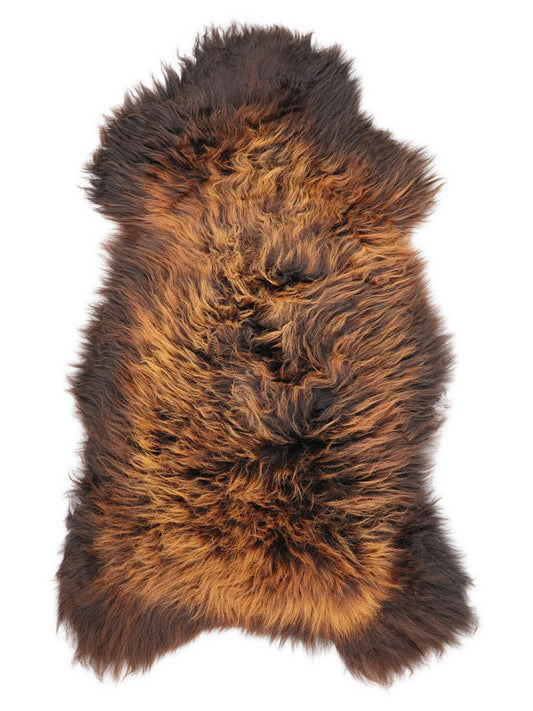 British Multicolour Sheepskin Rug XL