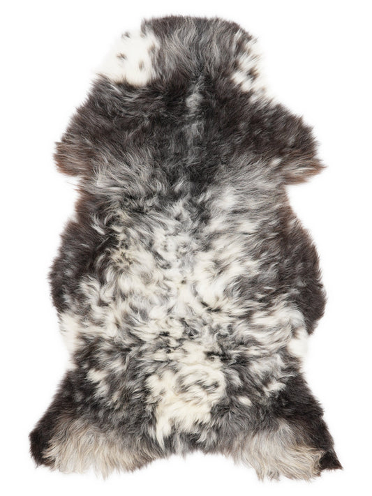 British Multicolour Sheepskin Rug L