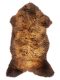 British Multicolour Sheepskin Rug XL