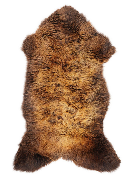 British Multicolour Sheepskin Rug XL