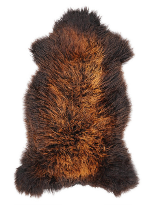British Multicolour Sheepskin Rug XL