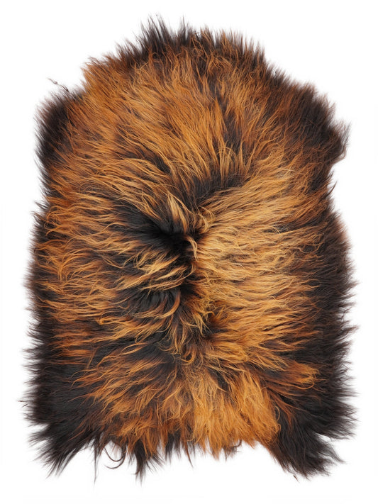 Icelandic Multicolour Sheepskin Rug L