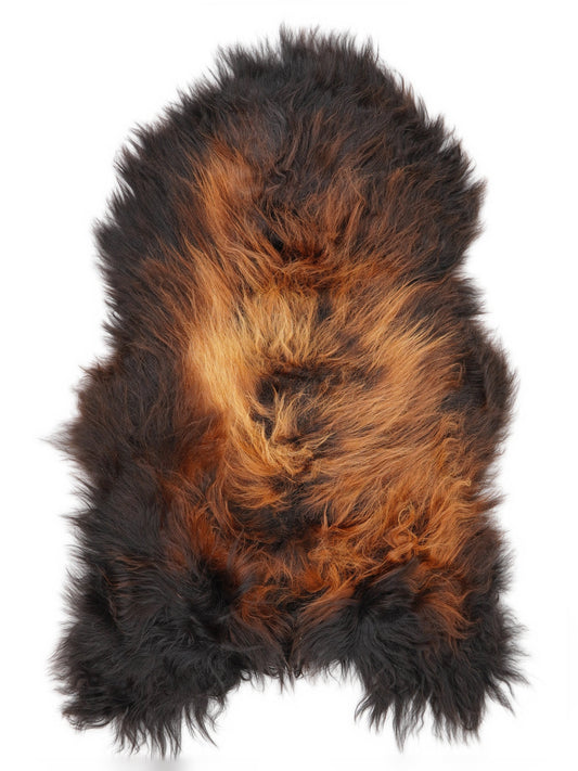 Icelandic Multicolour Sheepskin Rug L