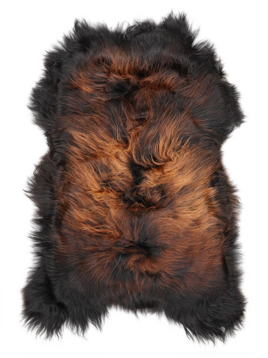 Icelandic Multicolour Sheepskin Rug L