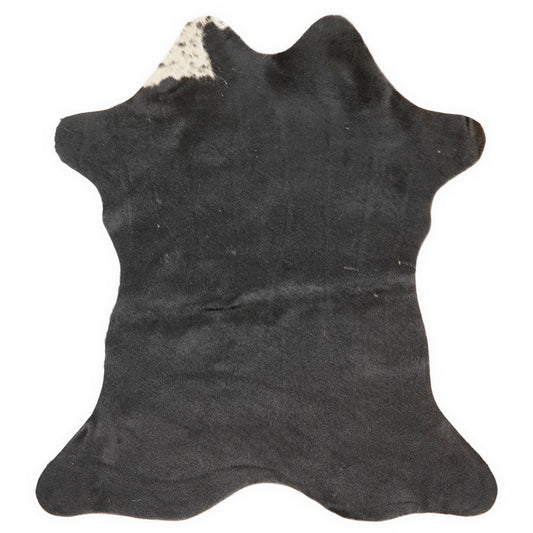 Mini cowhide of about 70 × 70 cm, seen from above: the exact hide you receive