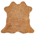 Mini cowhide of about 70 × 70 cm, seen from above: the exact hide you receive