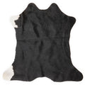Mini cowhide of about 70 × 70 cm, seen from above: the exact hide you receive