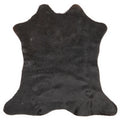 Mini cowhide of about 70 × 70 cm, seen from above: the exact hide you receive