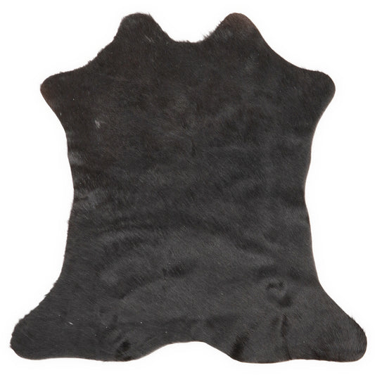Mini cowhide of about 70 × 70 cm, seen from above: the exact hide you receive