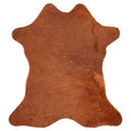 Mini cowhide of about 70 × 70 cm, seen from above: the exact hide you receive