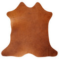 Mini cowhide of about 70 × 70 cm, seen from above: the exact hide you receive