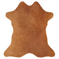 Mini cowhide of about 70 × 70 cm, seen from above: the exact hide you receive
