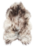 Grey Icelandic sheepskin rug of about 120 × 80 cm, seen from above: the exact sheepskin you receive