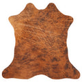 Mini cowhide of about 70 × 70 cm, seen from above: the exact hide you receive