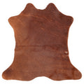 Mini cowhide of about 70 × 70 cm, seen from above: the exact hide you receive