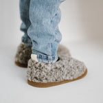 Merino Wool Kids’ Slippers “Tiger”