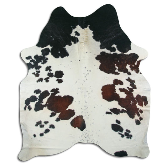 Tricolor Cowhide Rug L