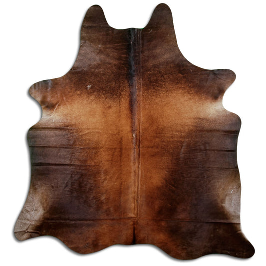 Brown Cowhide Rug XXL