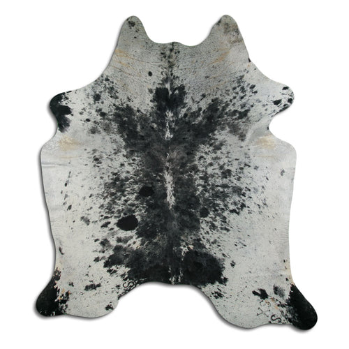 Salt & Pepper Cowhide Rug XXL