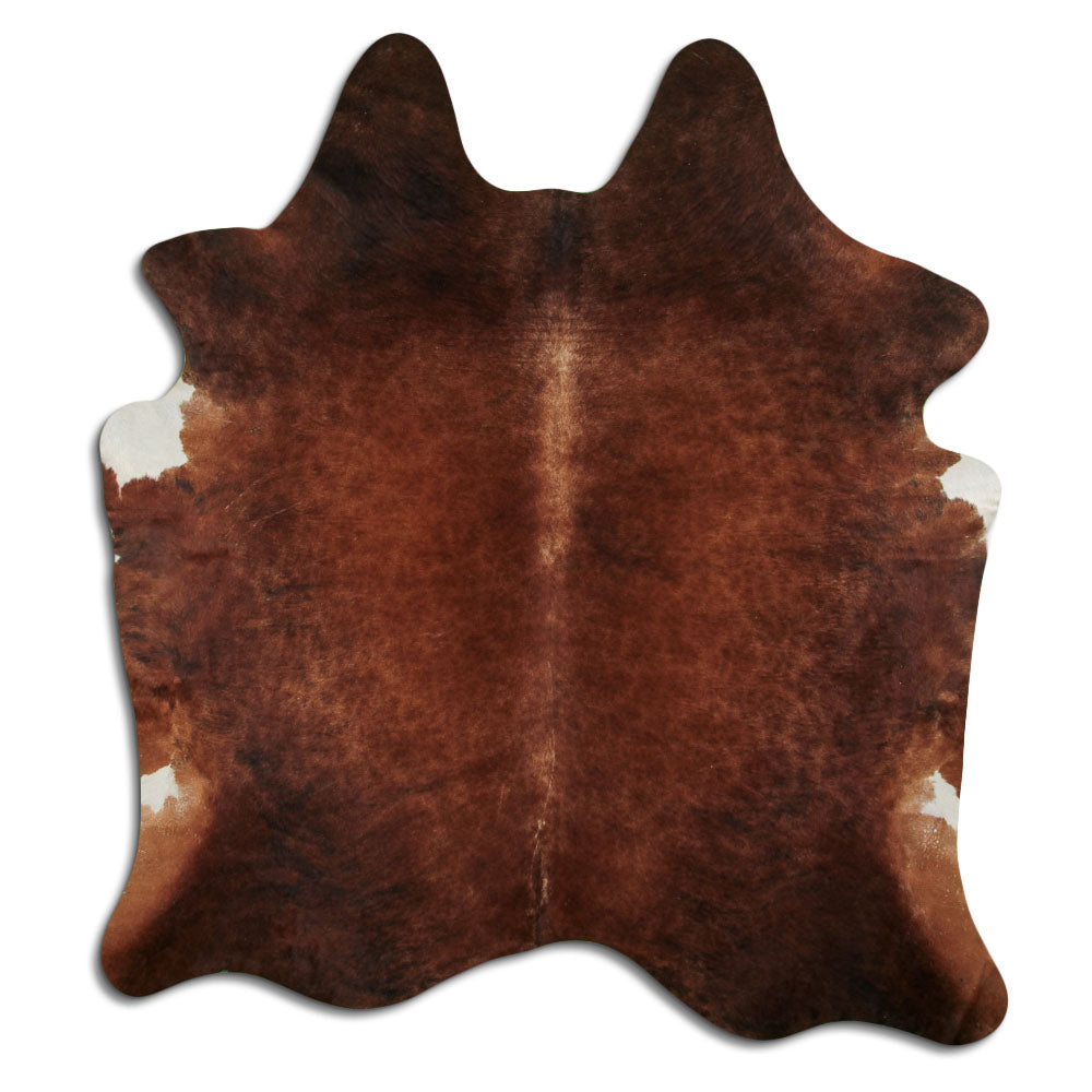 Brown Cowhide Rug XXL