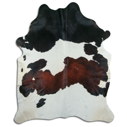 Tricolor Cowhide Rug XXL