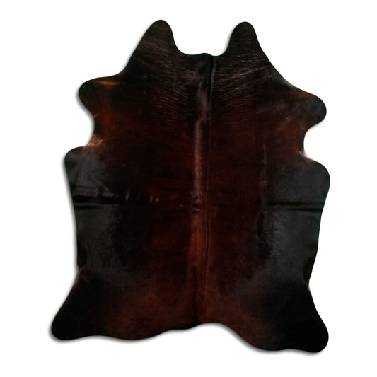 Brown Cowhide Rug M