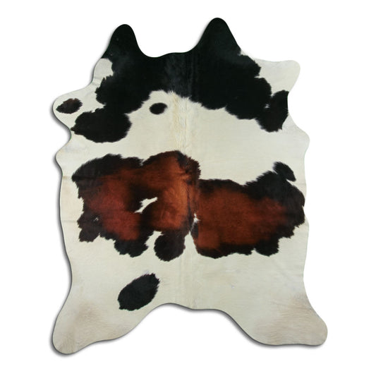 Tricolor Cowhide Rug XXL