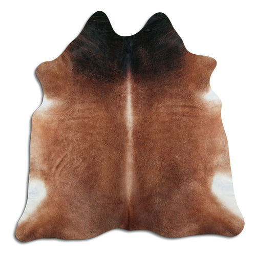Brown Cowhide Rug XL