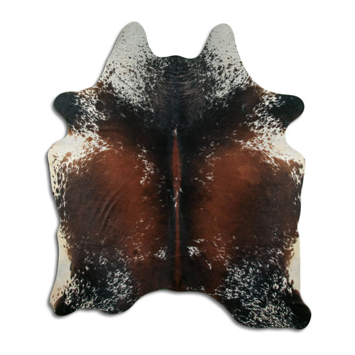 Tricolor Cowhide Rug L