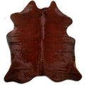 Brown Cowhide Rug M