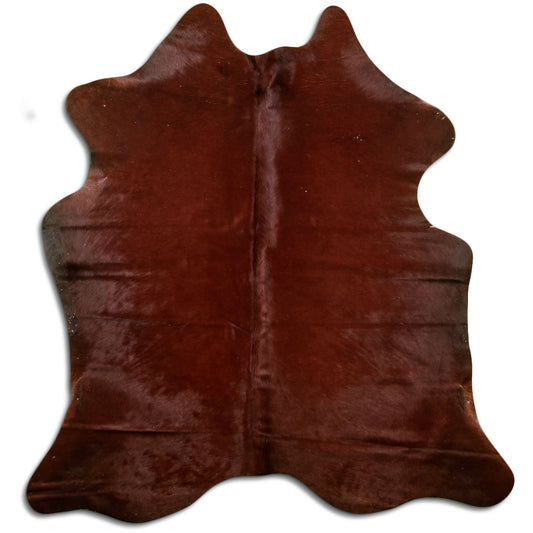 Brown Cowhide Rug M
