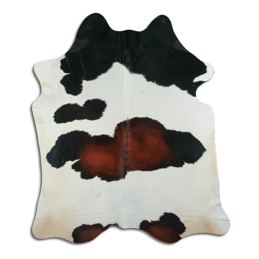 Tricolor Cowhide Rug XXL