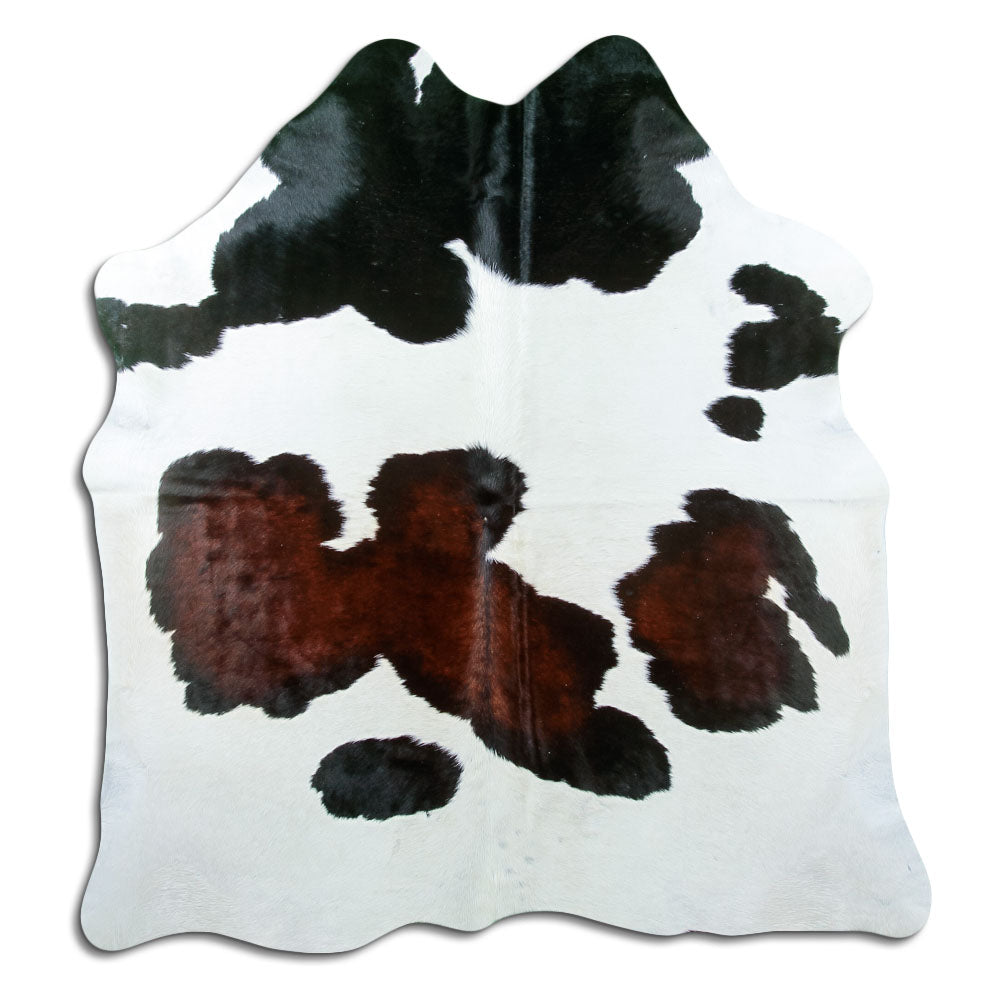 Tricolor Cowhide Rug L