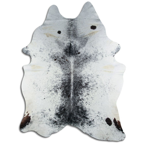 Salt & Pepper Cowhide Rug XXXL