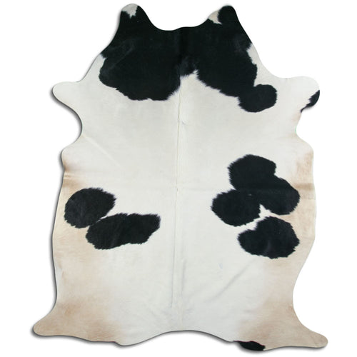 Black & White Cowhide Rug XXL