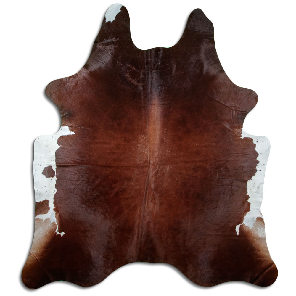 Brown Cowhide Rug XXL